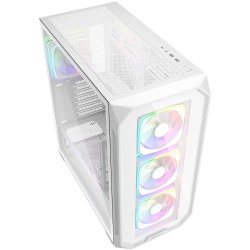 Buy Sharkoon AK5G RGB ATX Case - AK5G - White tempered glass in Cyprus, Nicosia, Limassol, Larnaka, Pafos