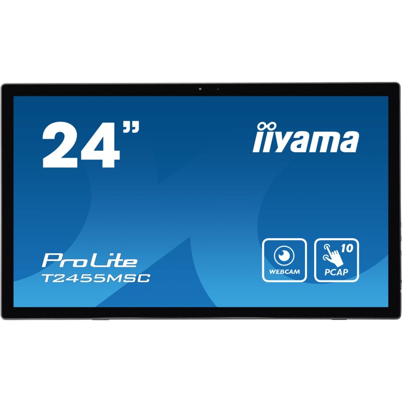 Buy iiyama ProLite - T2455MSC-B1 - 24-inch IPS Touch Monitor, Flat, FHD 1920x108... in Cyprus, Nicosia, Limassol, Larnaka, Pafos