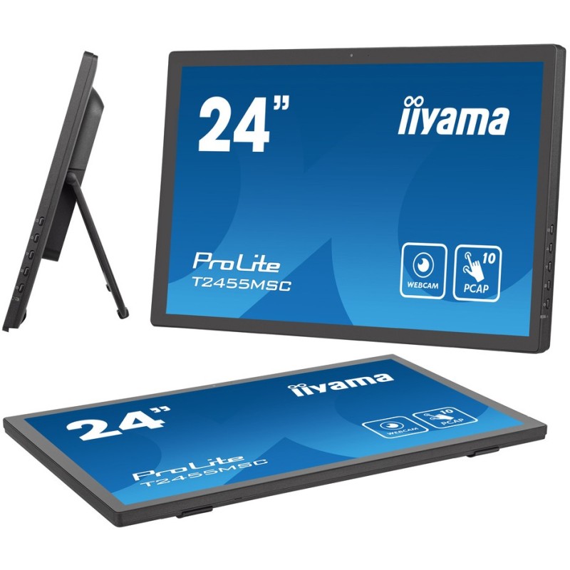 Buy iiyama ProLite - T2455MSC-B1 - 24-inch IPS Touch Monitor, Flat, FHD 1920x108... in Cyprus, Nicosia, Limassol, Larnaka, Pafos
