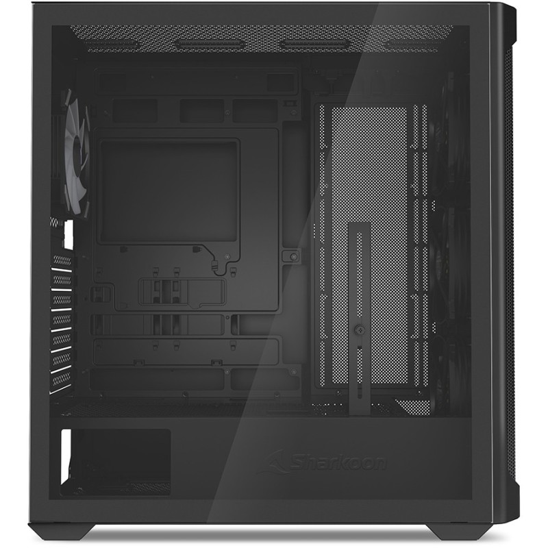 Buy Sharkoon AK4W RGB ATX 1xGlas Black - AK4W - Black tempered-glass RGB mid-tower in Cyprus, Nicosia, Limassol, Larnaka, Pafos