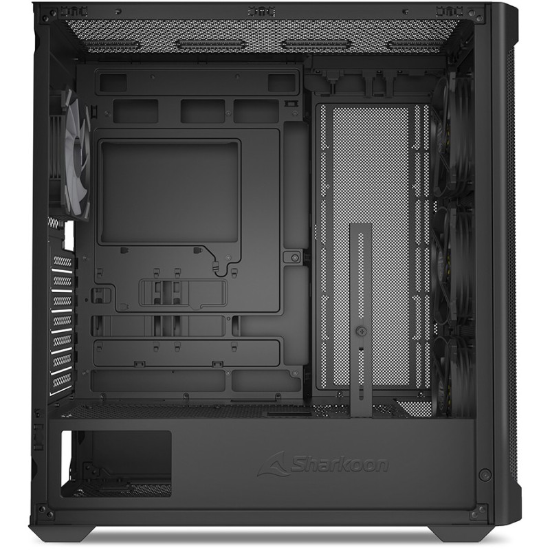 Buy Sharkoon AK4W RGB ATX 1xGlas Black - AK4W - Black tempered-glass RGB mid-tower in Cyprus, Nicosia, Limassol, Larnaka, Pafos