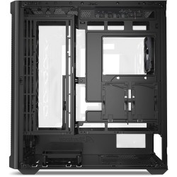 Buy Sharkoon AK4W RGB ATX 1xGlas Black - AK4W - Black tempered-glass RGB mid-tower in Cyprus, Nicosia, Limassol, Larnaka, Pafos