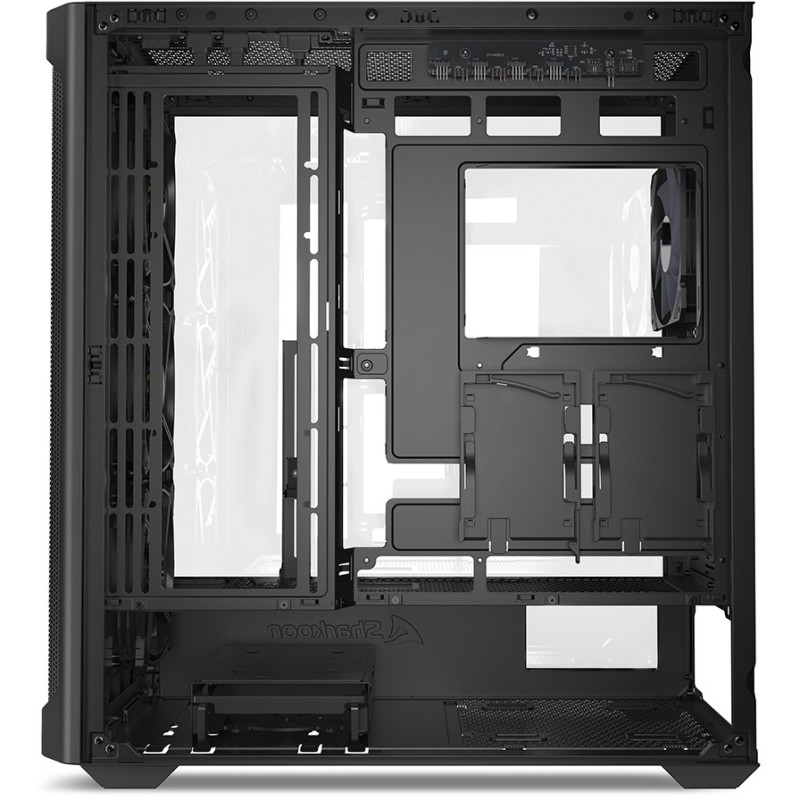 Buy Sharkoon AK4W RGB ATX 1xGlas Black - AK4W - Black tempered-glass RGB mid-tower in Cyprus, Nicosia, Limassol, Larnaka, Pafos