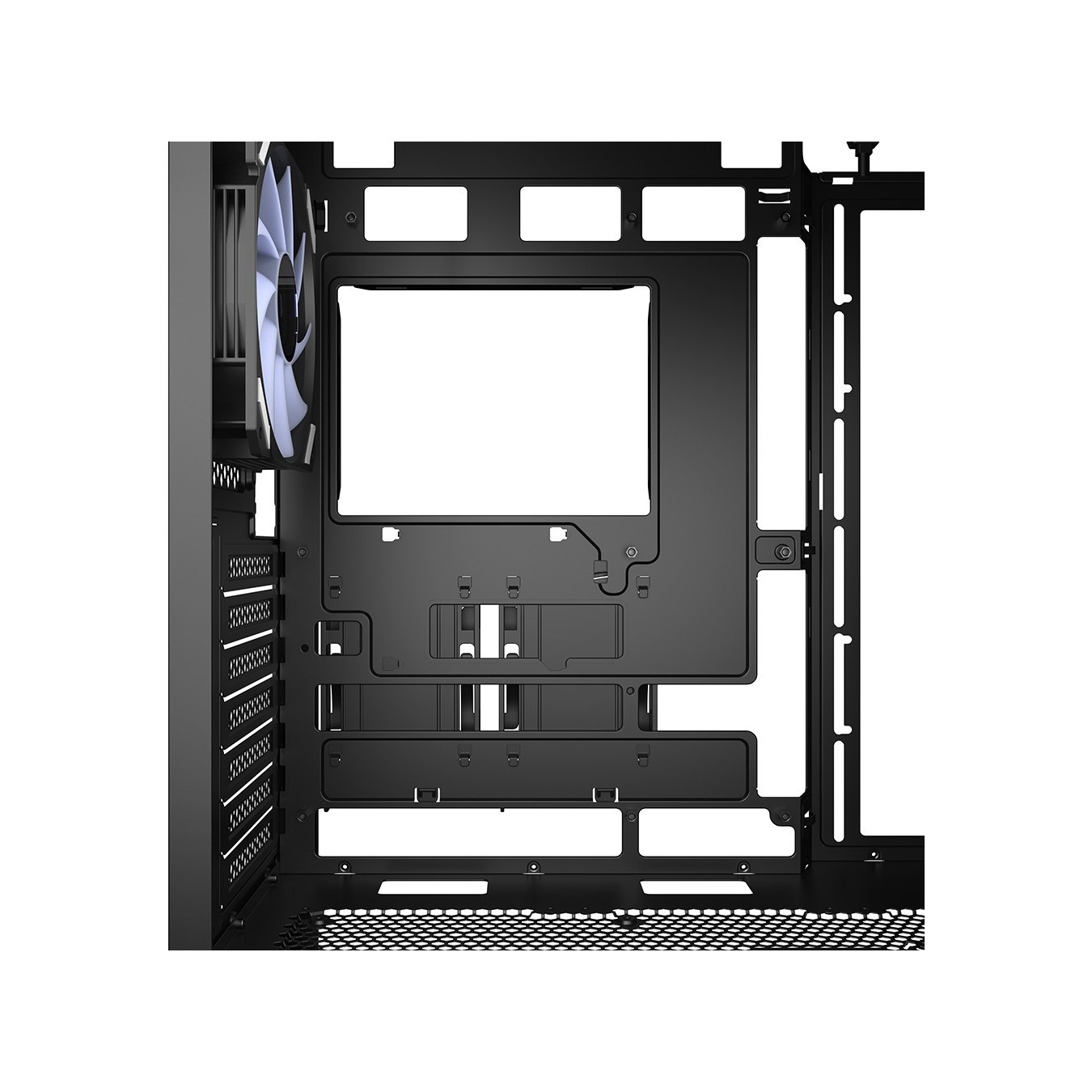 Sharkoon AK4W RGB ATX 1xGlas Black - AK4W - Black tempered-glass RGB mid-tower — Buy in Cyprus with Fast Delivery