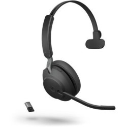 Buy Jabra Evolve2 65 Mono MS + Link 380a - Wireless Mono Over-Ear Headset for UC... in Cyprus, Nicosia, Limassol, Larnaka, Pafos