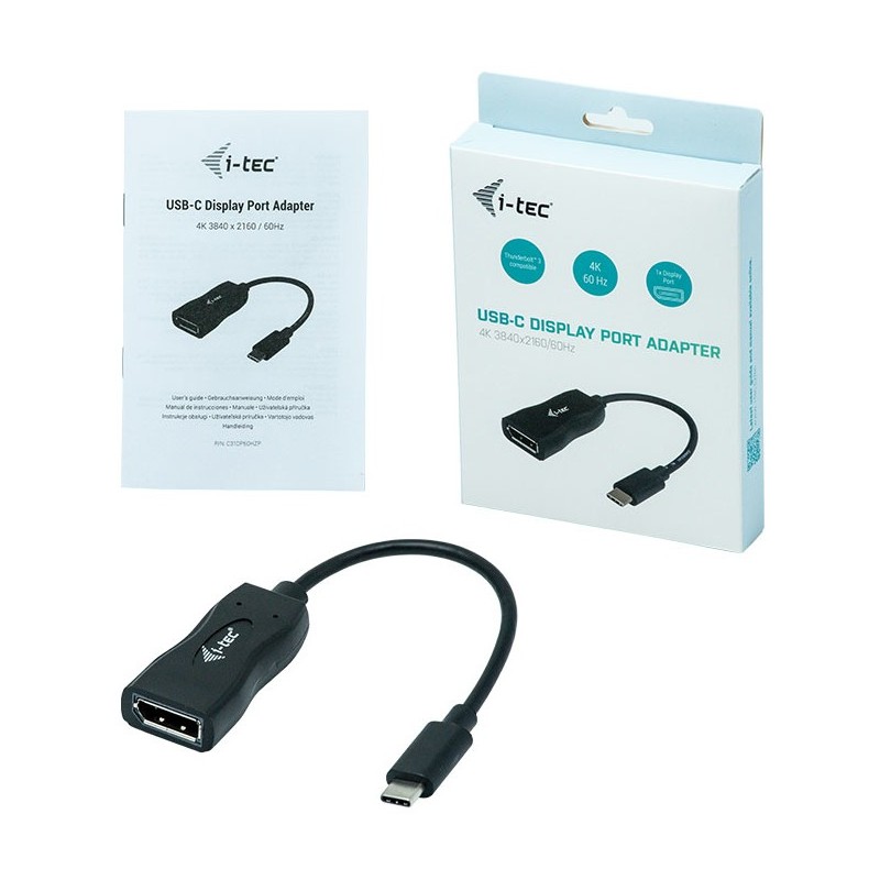Buy I-TEC USB-C DP ADAPTER 4K 60HZ in Cyprus, Nicosia, Limassol, Larnaka, Pafos