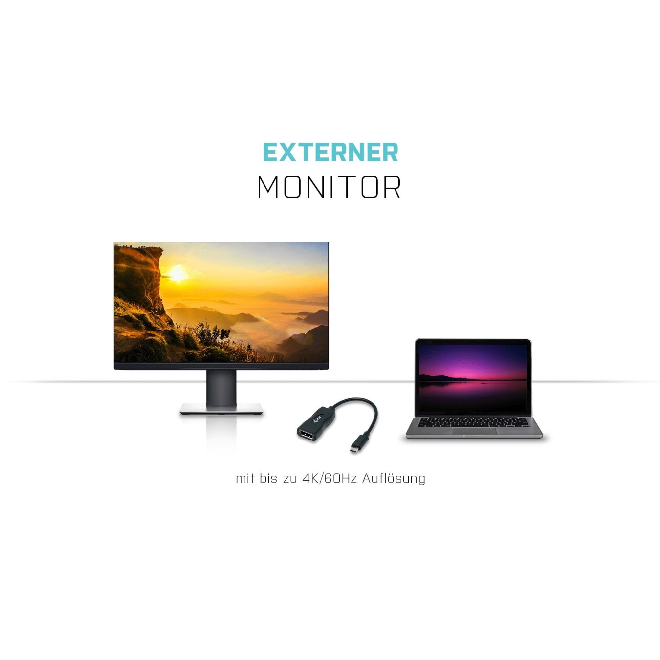 I-TEC USB-C DP ADAPTER 4K 60HZ — Buy in Cyprus with Fast Delivery