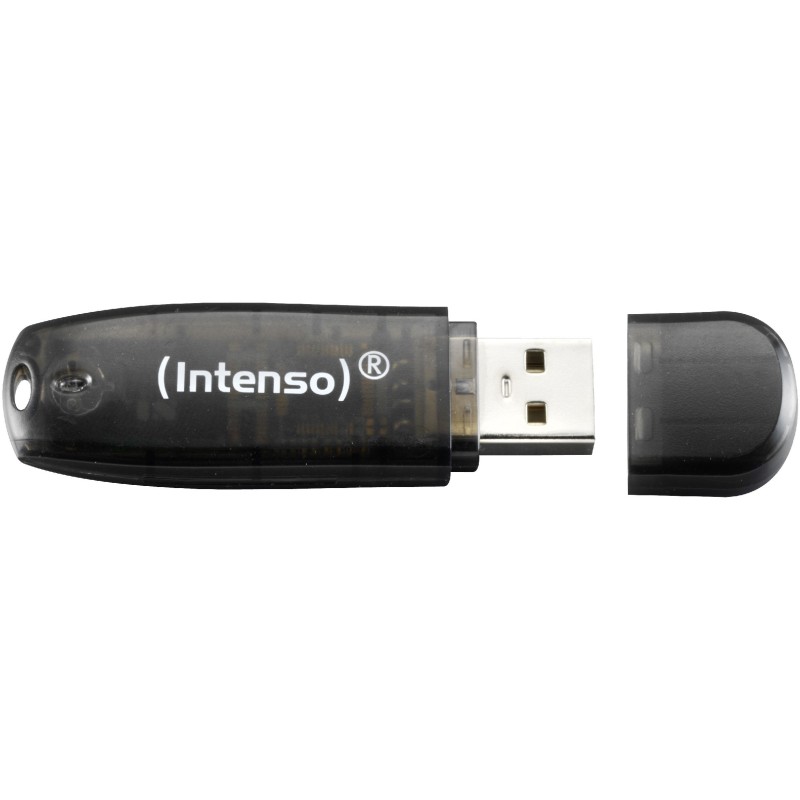 Buy STICK 16GB USB 2.0 Intenso Rainbow Line - (Black, 16GB) in Cyprus, Nicosia, Limassol, Larnaka, Pafos
