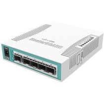 5P+1 MikroTik - CRS106-1C-5S-POE M - Gigabit PoE Switch, Fanless — Buy in Cyprus with Fast Delivery
