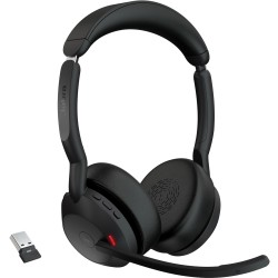 Jabra Evolve2 55 MS Stereo USB-A Headset with Charging Stand (Boxed) — Buy in Cyprus with Fast Delivery