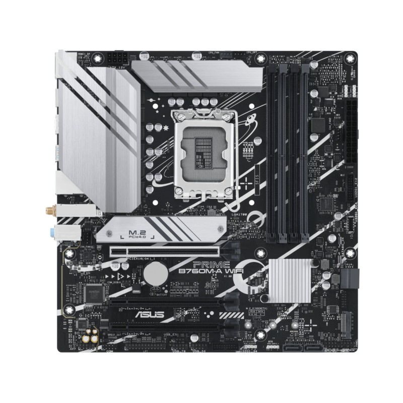 Buy ASUS Prime B760M-A WiFi - LGA1700 microATX DDR5 Motherboard, Intel B760, 128... in Cyprus, Nicosia, Limassol, Larnaka, Pafos
