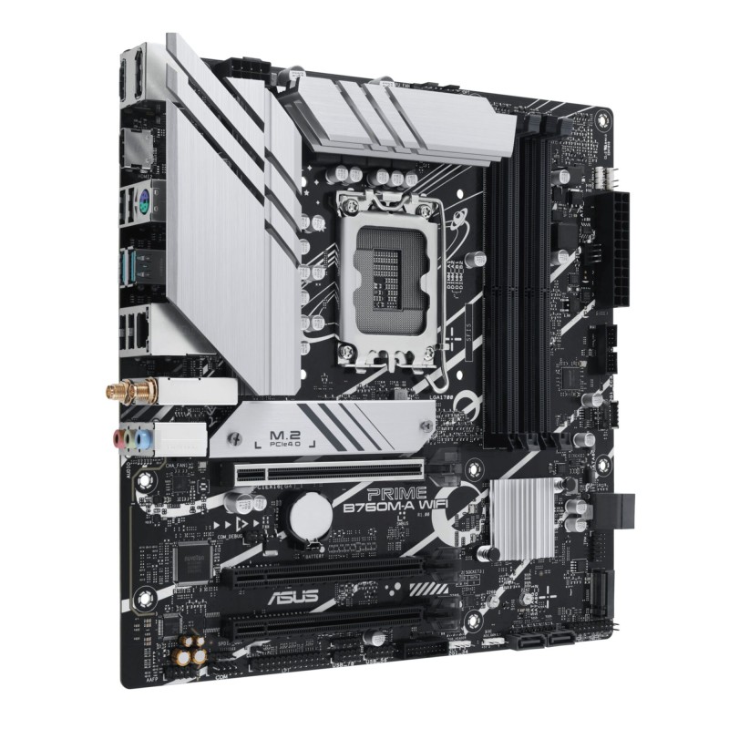 Buy ASUS Prime B760M-A WiFi - LGA1700 microATX DDR5 Motherboard, Intel B760, 128... in Cyprus, Nicosia, Limassol, Larnaka, Pafos