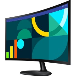 Samsung S24D364GAU 24" FHD Curved VA 100Hz 4ms Black (Retail) — Buy in Cyprus with Fast Delivery