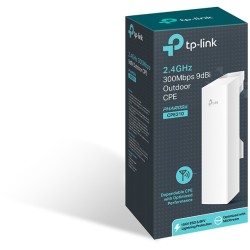 Buy TP-Link CPE210 Outdoor - CPE210 - 2.4 GHz 300 Mbps, 9 dBi antenna in Cyprus, Nicosia, Limassol, Larnaka, Pafos