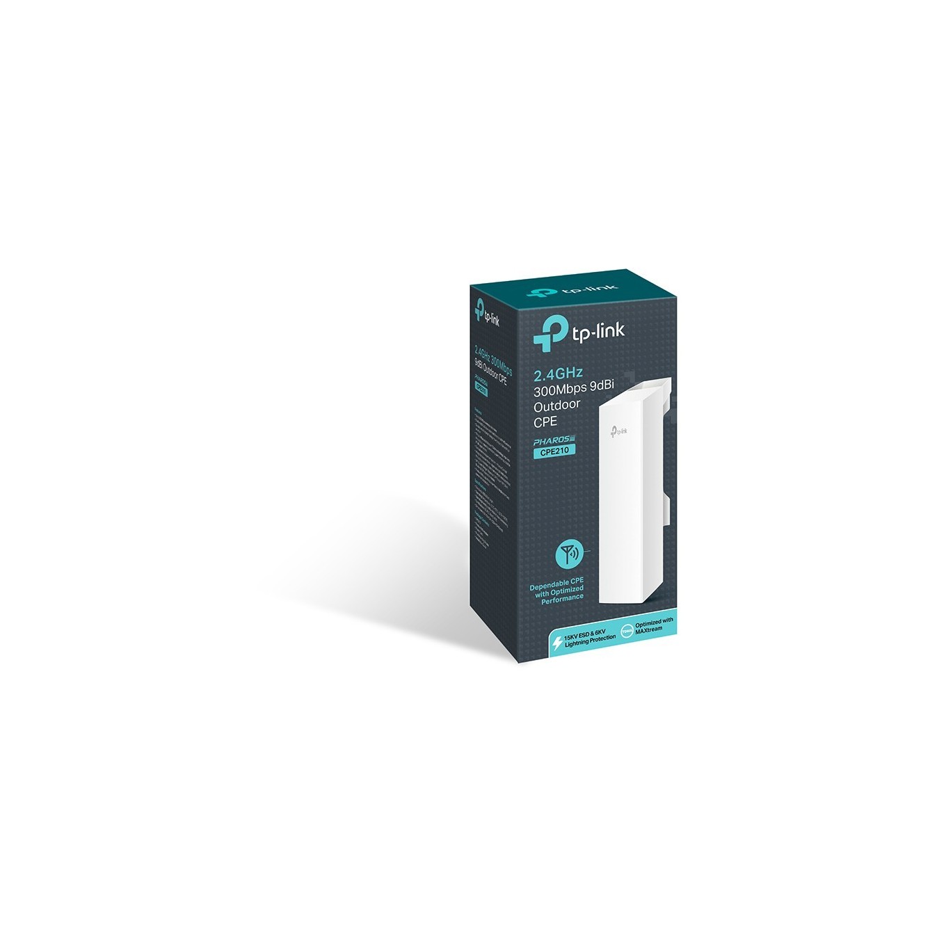 TP-Link CPE210 Outdoor - CPE210 - 2.4 GHz 300 Mbps, 9 dBi antenna — Buy in Cyprus with Fast Delivery