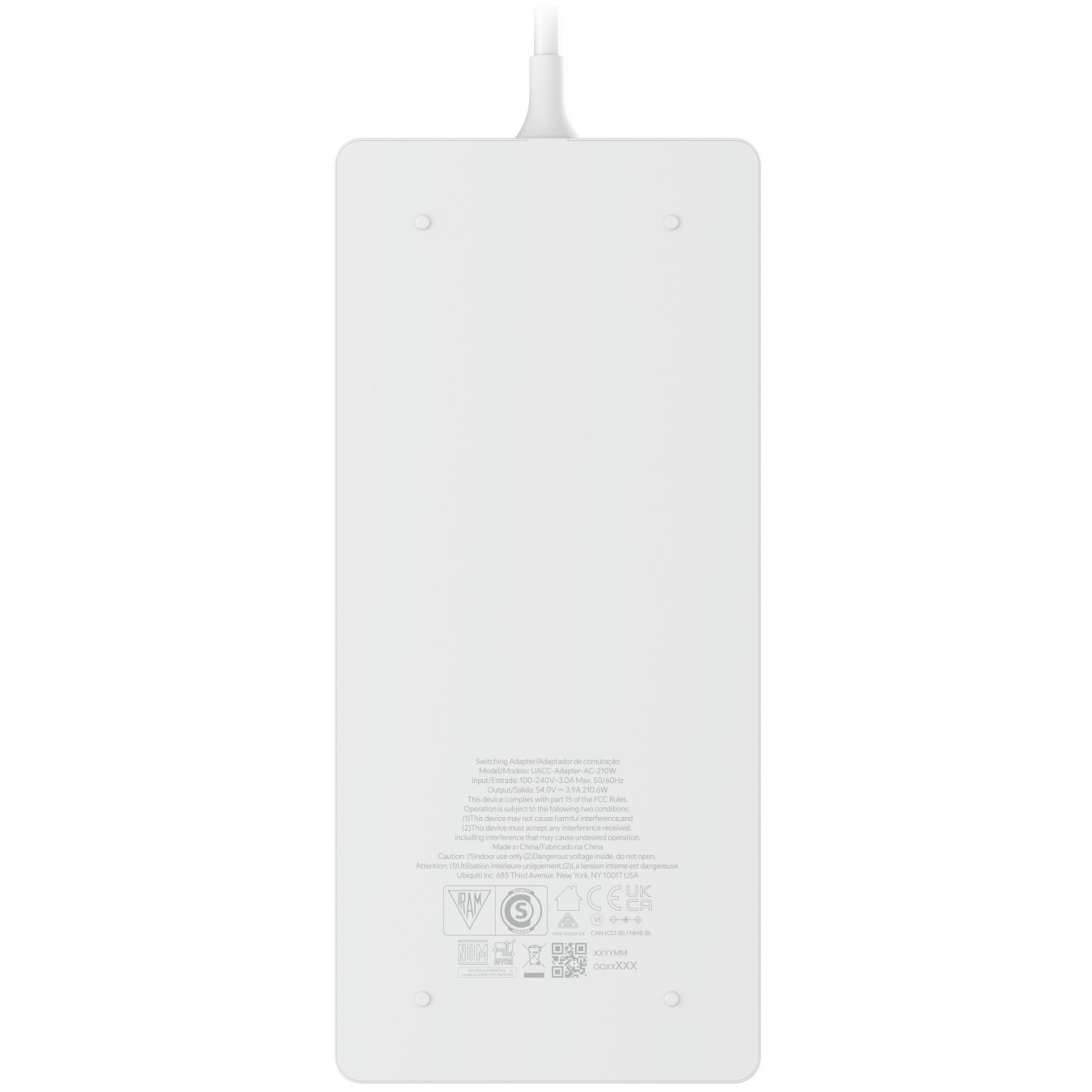 Ubiquiti AC Adapter 210W for PoE-switch - Black, 210W power supply — Buy in Cyprus with Fast Delivery