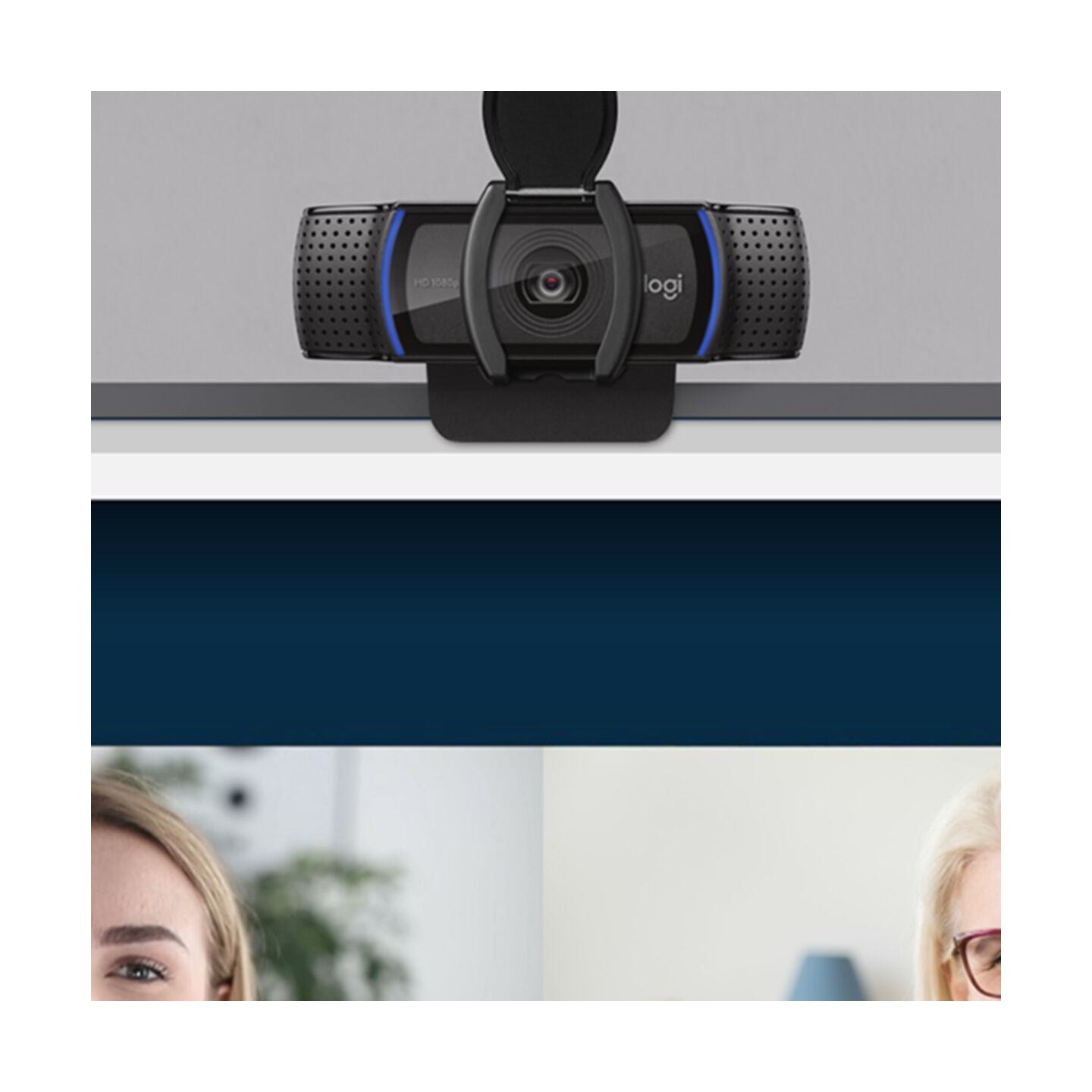 Logitech C920s PRO HD Webcam 960-001252 Full HD 1080p 30fps Privacy Shutter Black (Boxed) — Buy in Cyprus with Fast Delivery