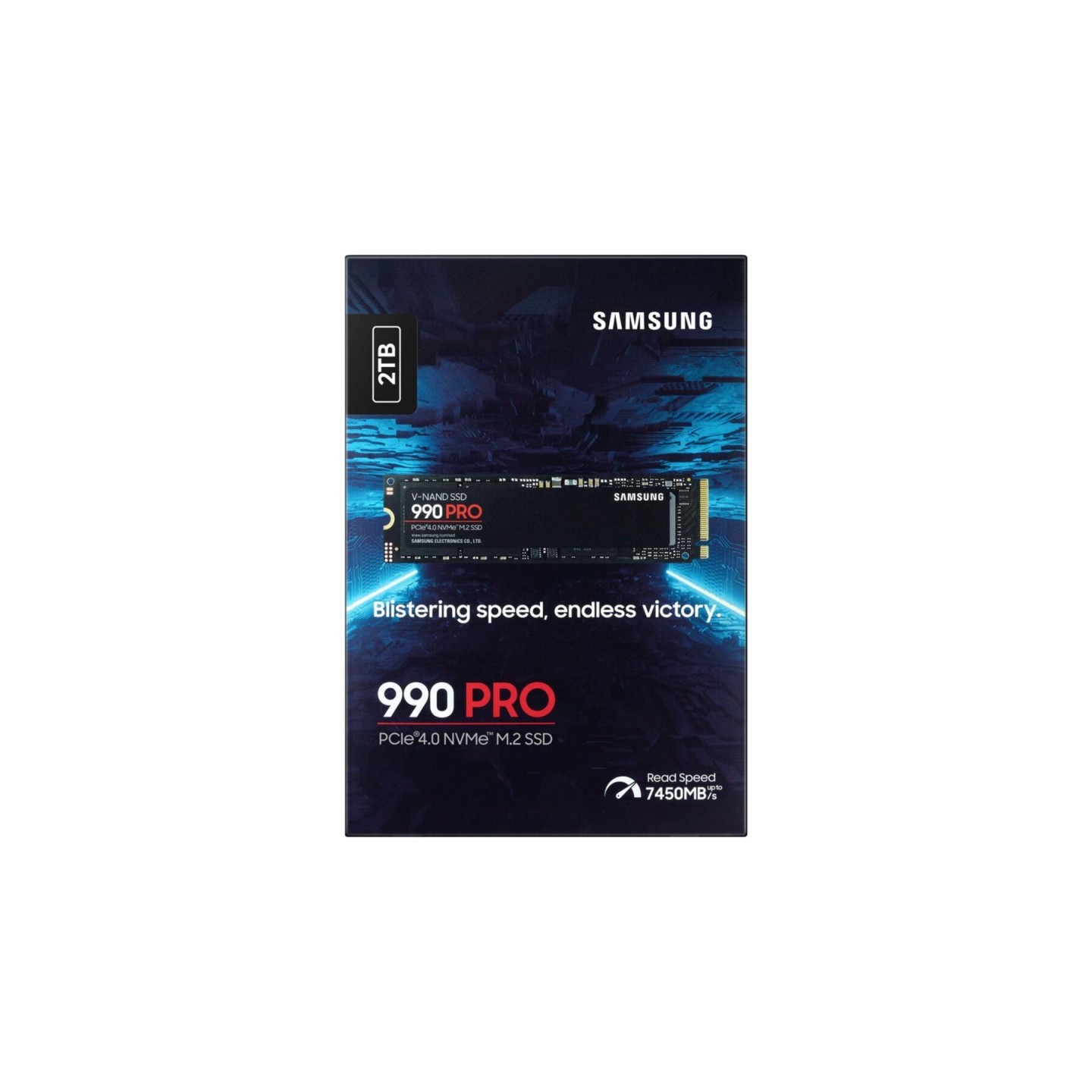 Samsung 990 Pro 2TB M.2 NVMe SSD - PCIe 4.0 x4 7450 MB/s - MZ-V9P2T0BW (Boxed) — Buy in Cyprus with Fast Delivery