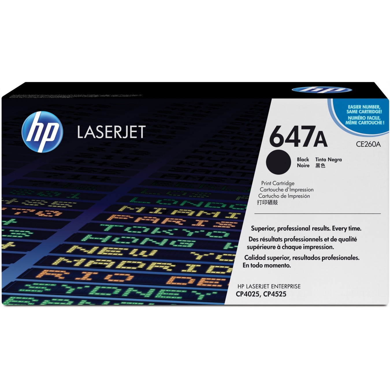 HP 647A Original Color LaserJet Toner - CE260A - Black, Standard Capacity, 8,500 pages — Buy in Cyprus with Fast Delivery