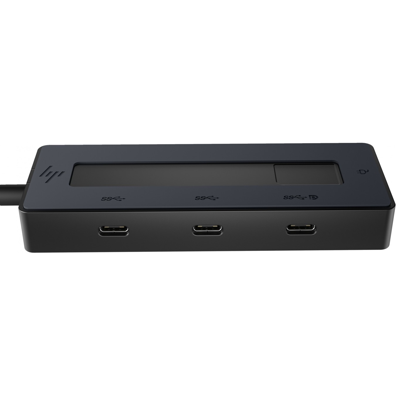 D HP 4K USB-C Multiport Hub - P - Black - HDMI 4K, USB-C/USB-A, Ethernet — Buy in Cyprus with Fast Delivery