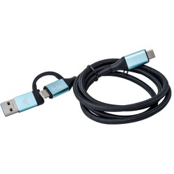 Buy DI-TEC USB-C Cable to USB-A - Black, 1m in Cyprus, Nicosia, Limassol, Larnaka, Pafos