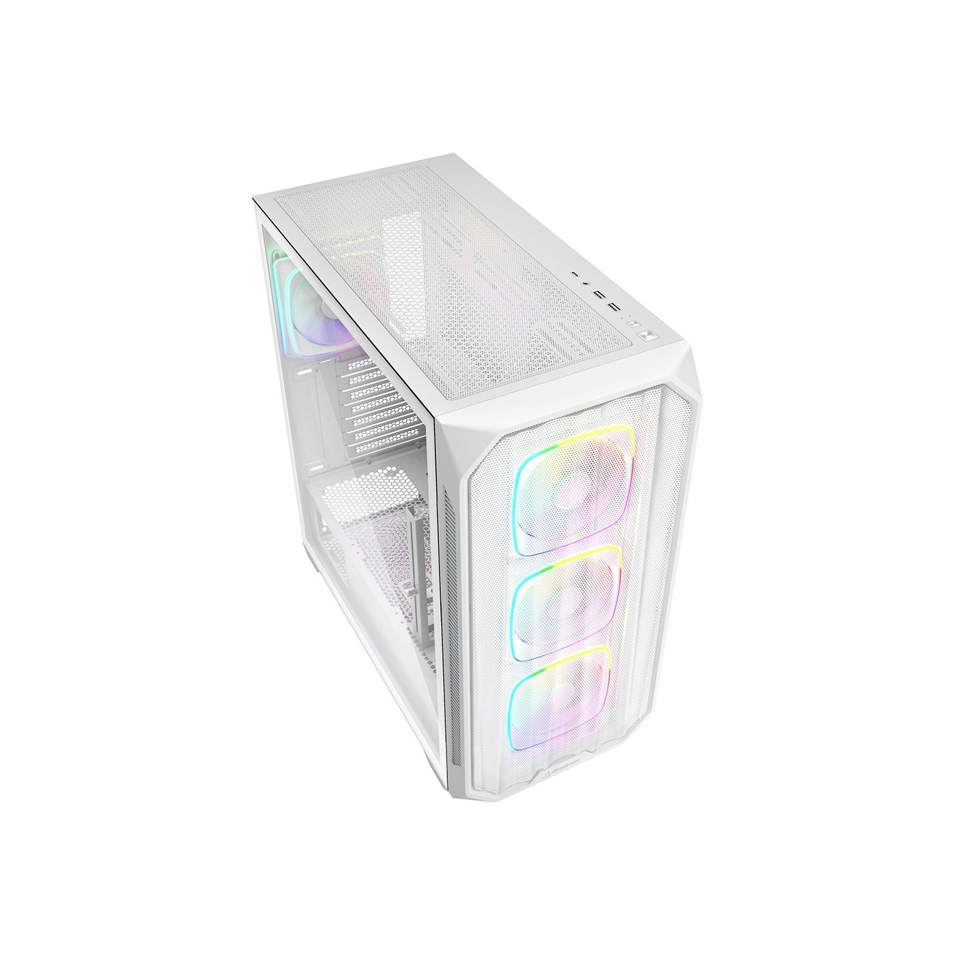 Sharkoon AK5M RGB ATX - AK5M - White RGB case — Buy in Cyprus with Fast Delivery
