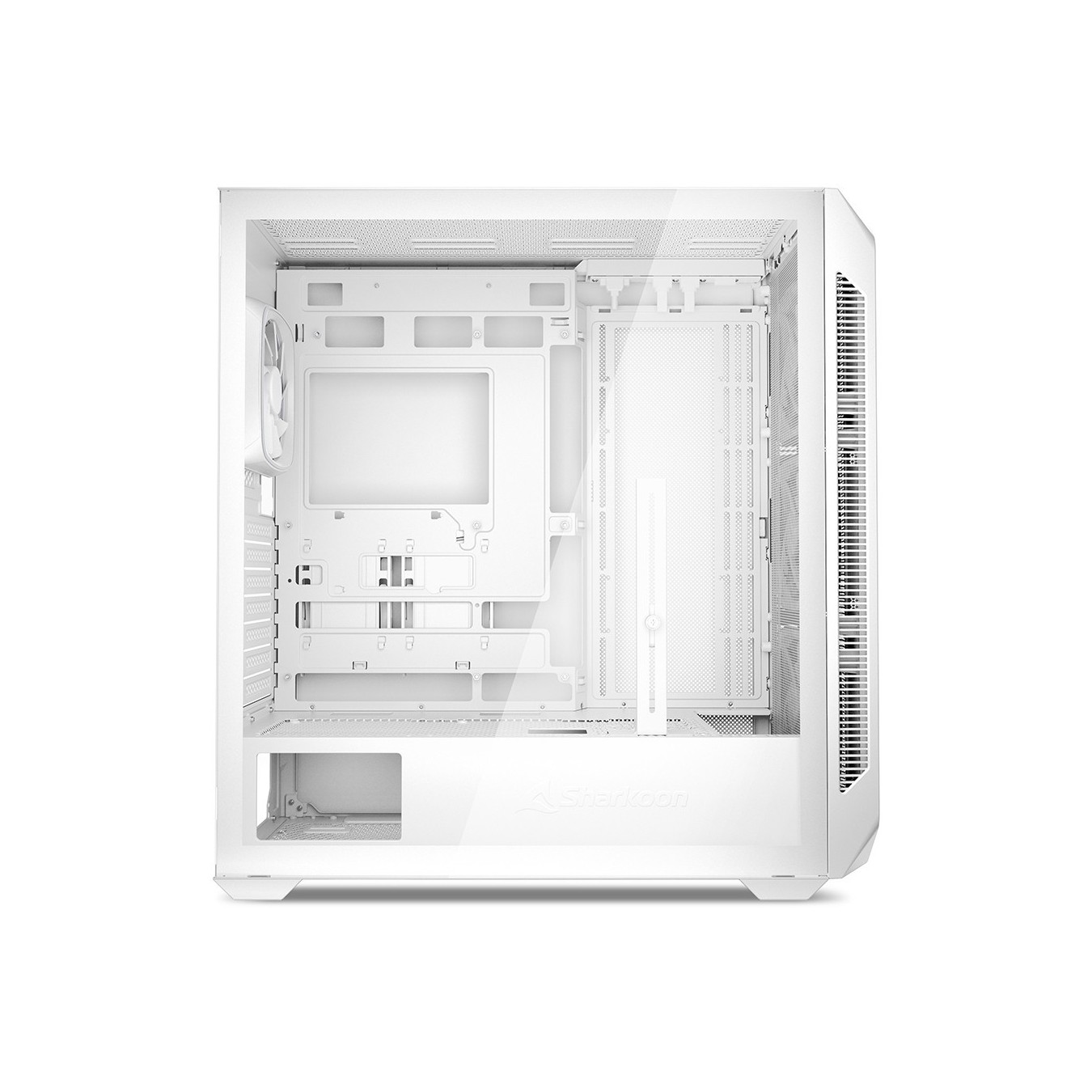 Sharkoon AK5M RGB ATX - AK5M - White RGB case — Buy in Cyprus with Fast Delivery