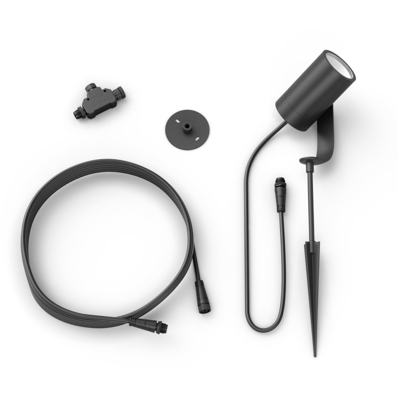 Buy Philips Hue White & Color Ambiance Lily Spot Extension Black - 700 lm in Cyprus, Nicosia, Limassol, Larnaka, Pafos