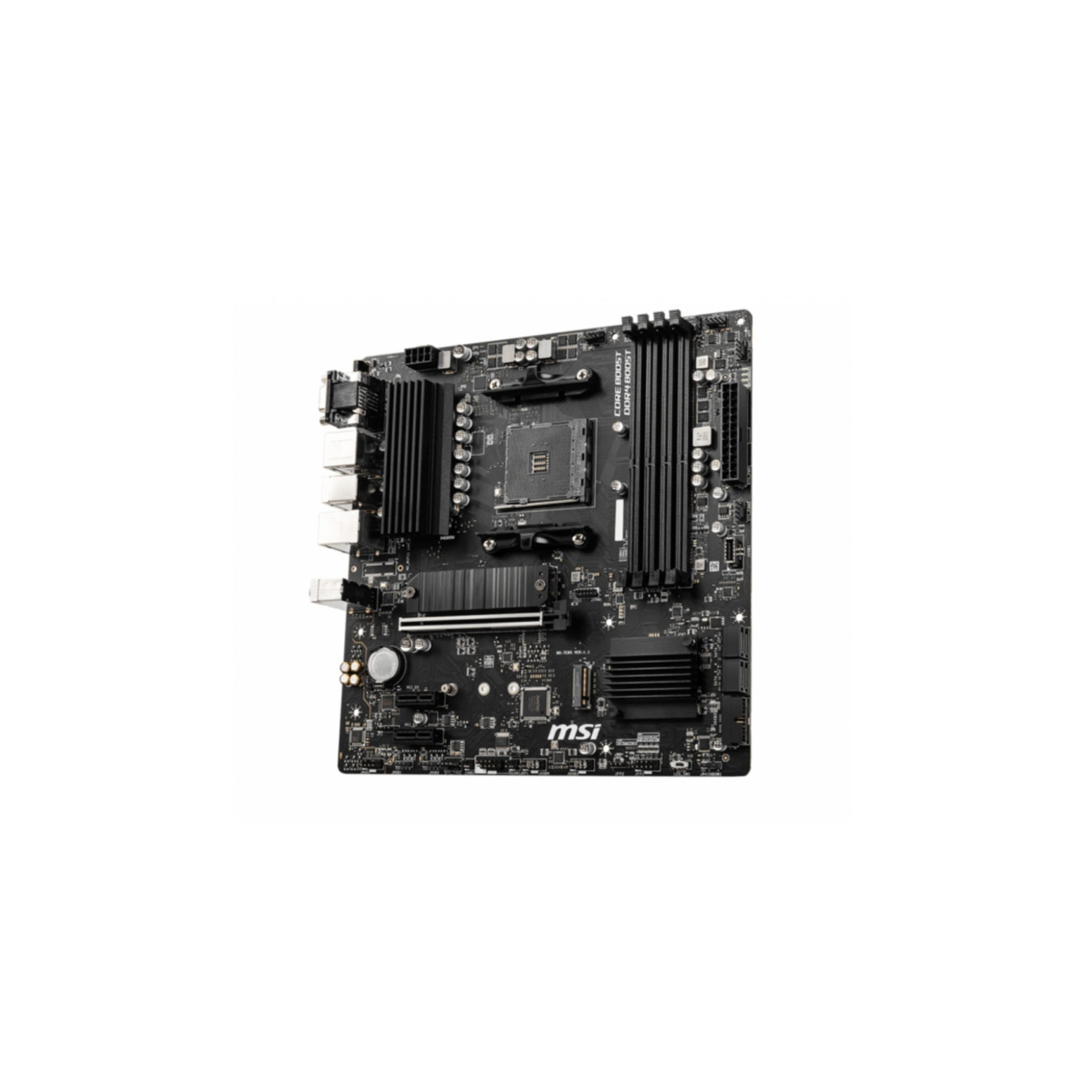 MSI B550M PRO-VDH - AM4 Micro-ATX Motherboard, AMD B550, DDR4, 128GB, PCIe 4.0, 2x M.2 — Buy in Cyprus with Fast Delivery