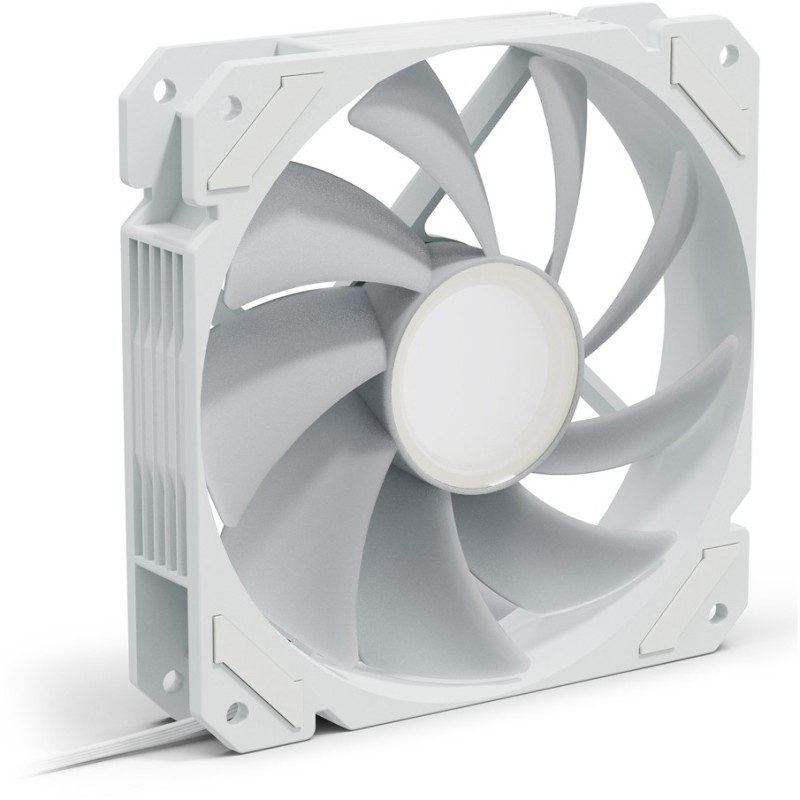 Buy 120mm Sharkoon SHARK Mirror RGB PWM White - SHARK Mirror - PWM RGB Fan in Cyprus, Nicosia, Limassol, Larnaka, Pafos