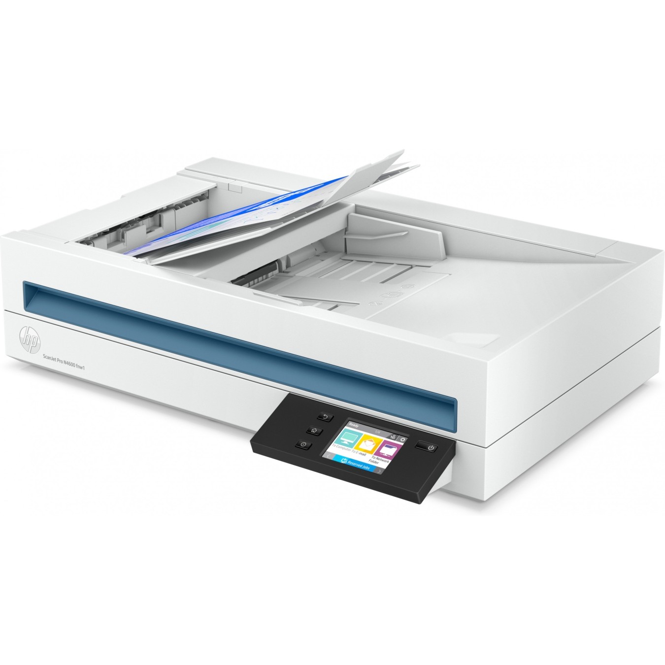 HP ScanJet Pro N4600 - N4600 - Flatbed scanner with ADF 40, USB 3.0, Ethernet, WLAN — Buy in Cyprus with Fast Delivery
