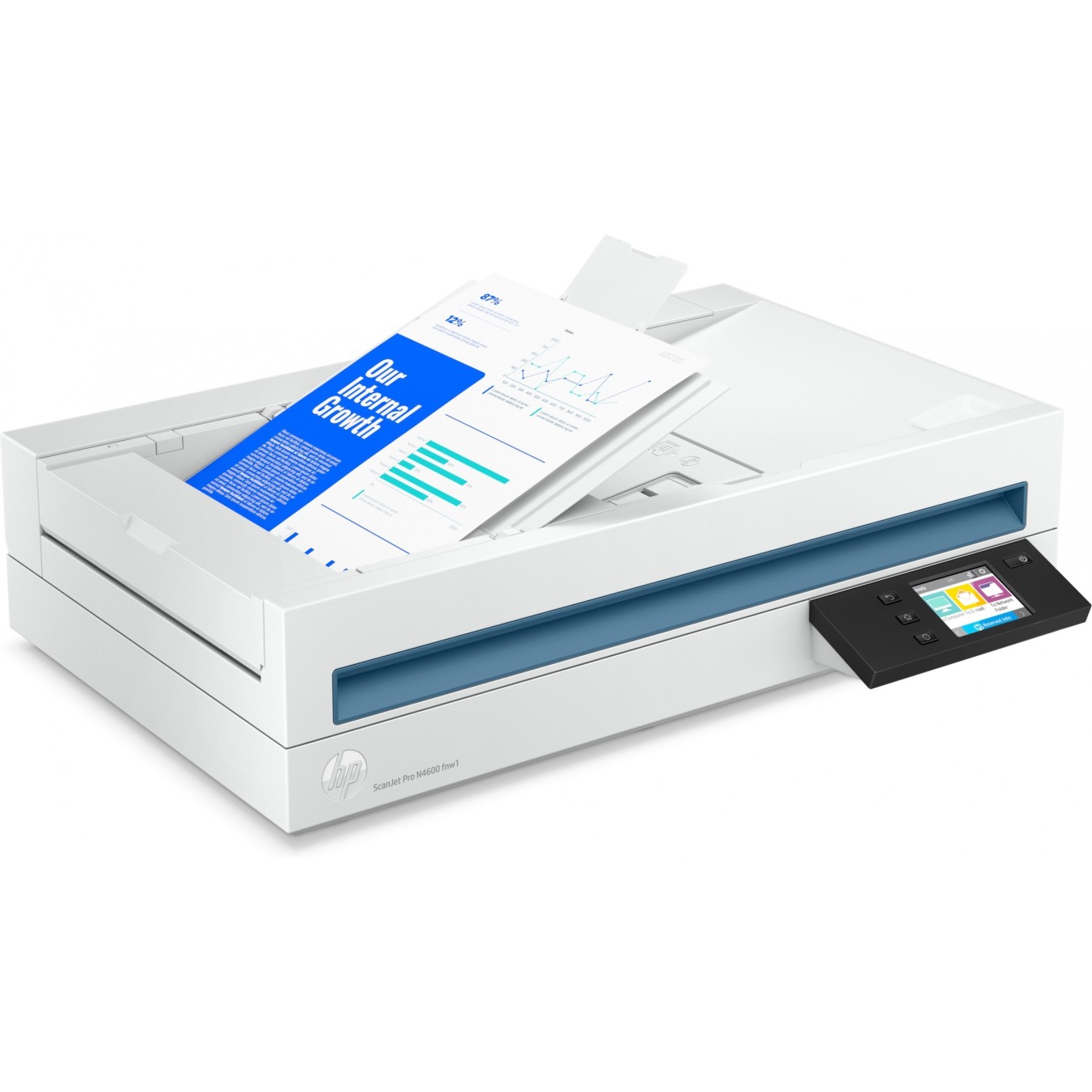 HP ScanJet Pro N4600 - N4600 - Flatbed scanner with ADF 40, USB 3.0, Ethernet, WLAN — Buy in Cyprus with Fast Delivery