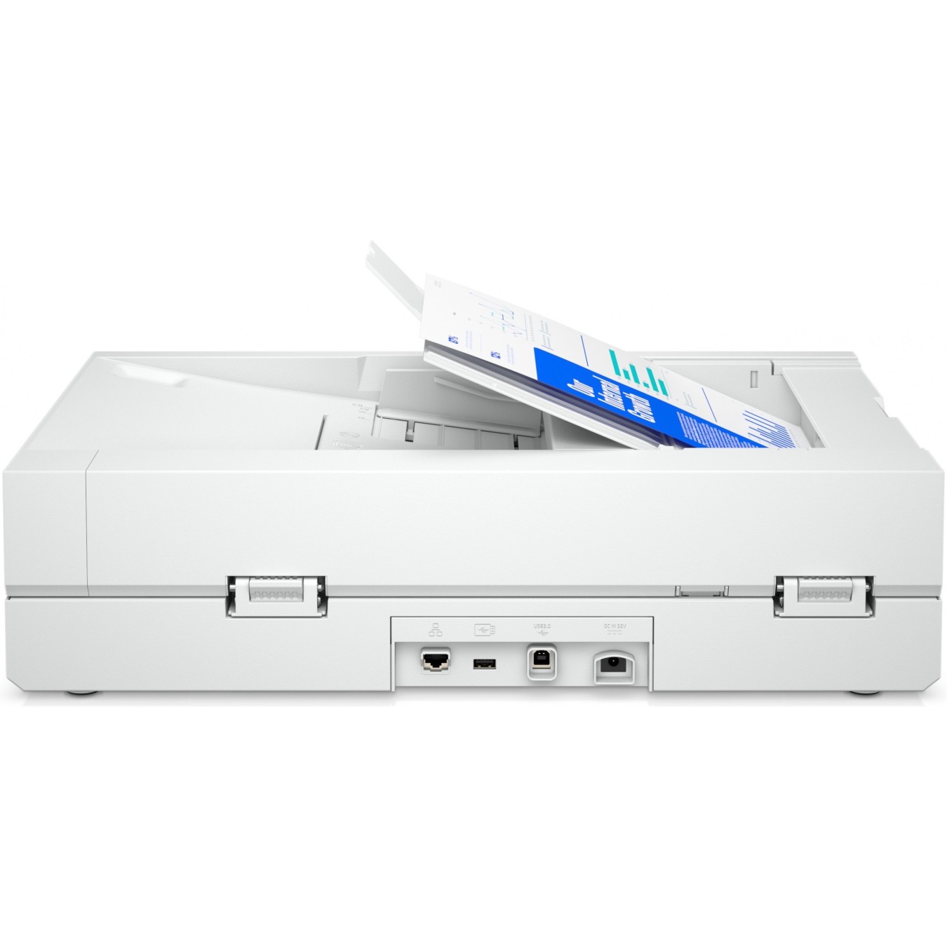 HP ScanJet Pro N4600 - N4600 - Flatbed scanner with ADF 40, USB 3.0, Ethernet, WLAN — Buy in Cyprus with Fast Delivery