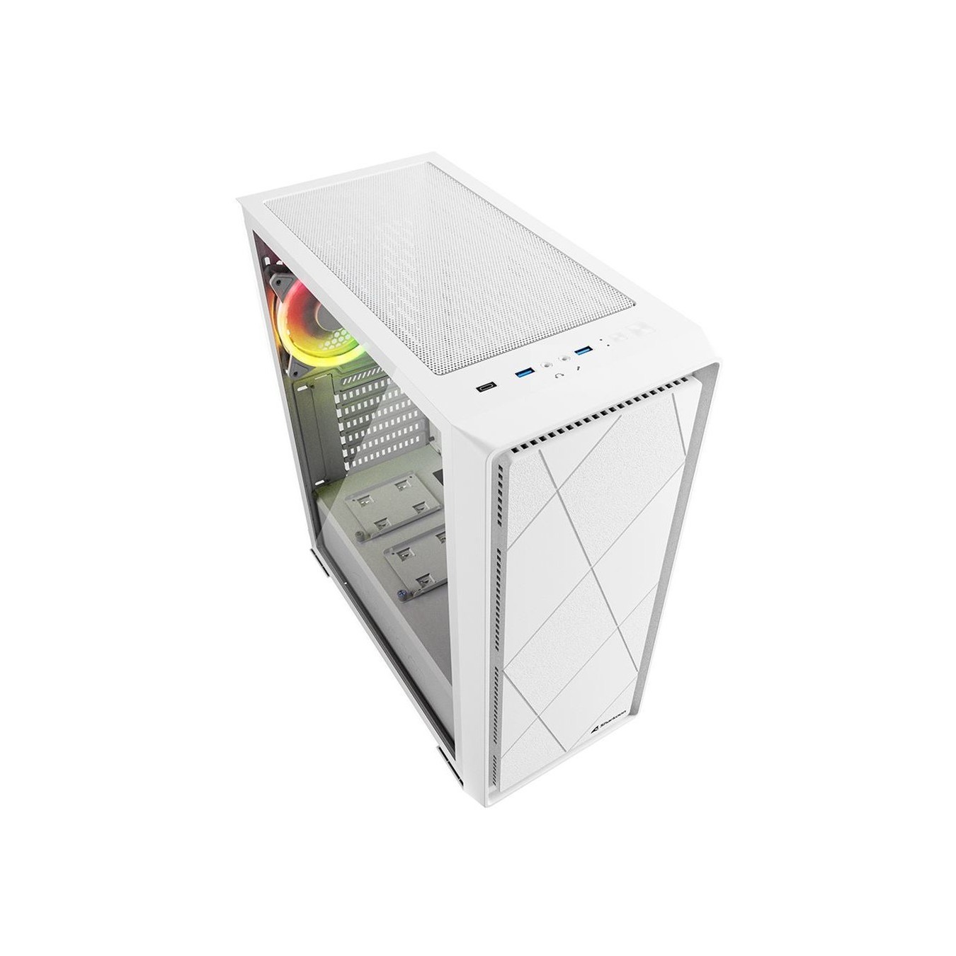 Midi Sharkoon VS8 RGB White - VS8 - White RGB lighting — Buy in Cyprus with Fast Delivery