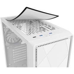 Buy Midi Sharkoon VS8 RGB White - VS8 - White RGB lighting in Cyprus, Nicosia, Limassol, Larnaka, Pafos