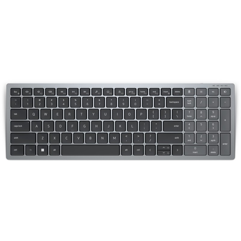 Buy DELL KB740 Wireless Keyboard - KB740 - QWERTZ, Titan Gray, 2.4 GHz in Cyprus, Nicosia, Limassol, Larnaka, Pafos