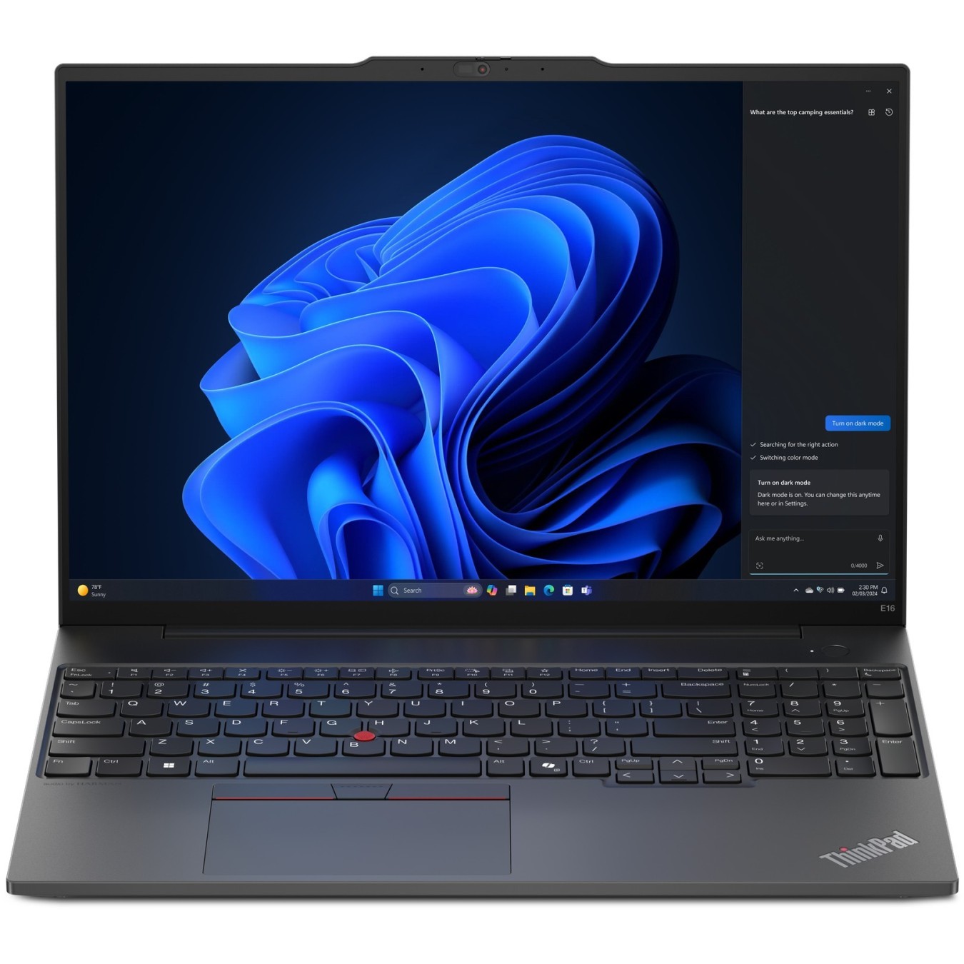 Lenovo ThinkPad E16 G2 - CU5 125U - Black, 16GB RAM, 512GB SSD, Windows 11 Pro — Buy in Cyprus with Fast Delivery