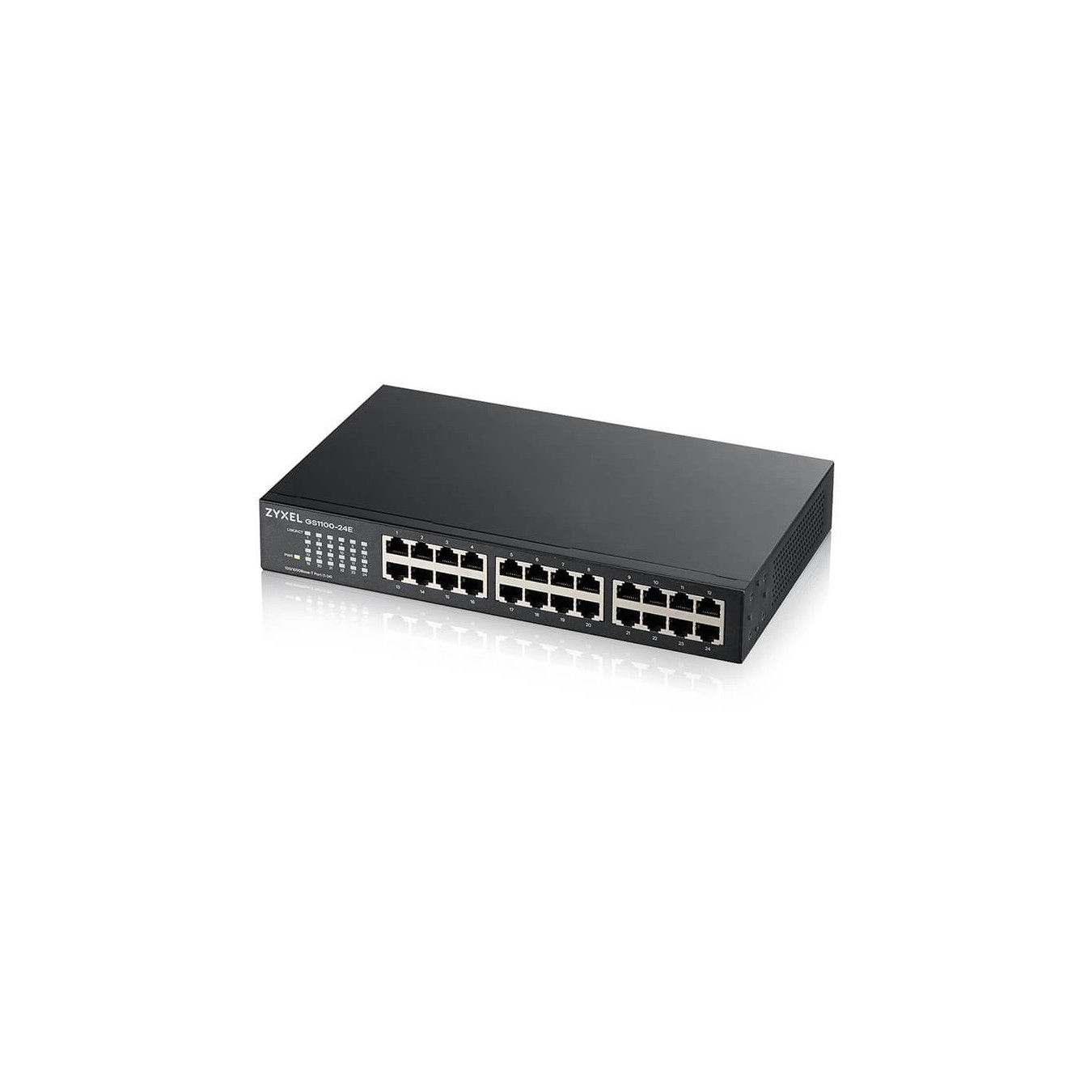 Zyxel GS1100-24E V3 - GS1100-24E V3 - 24-Port Gigabit Smart Switch, Fanless Rackmount — Buy in Cyprus with Fast Delivery
