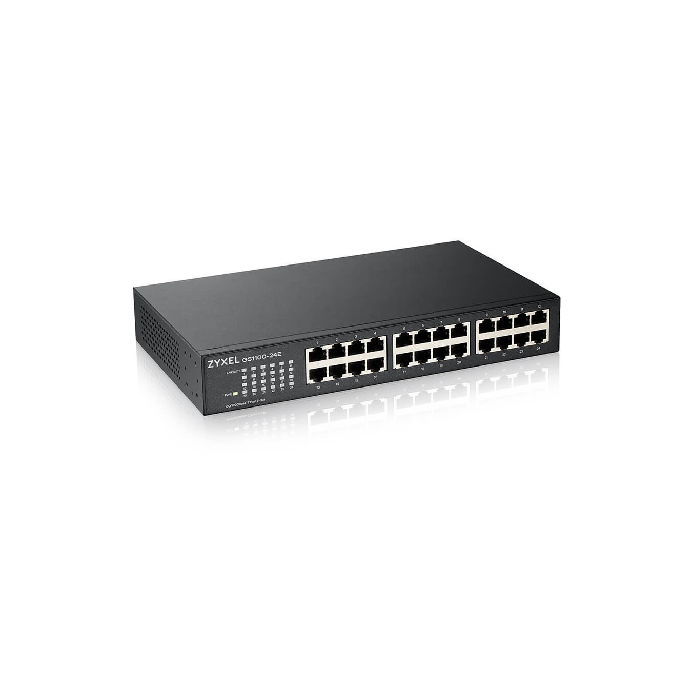 Zyxel GS1100-24E V3 - GS1100-24E V3 - 24-Port Gigabit Smart Switch, Fanless Rackmount — Buy in Cyprus with Fast Delivery
