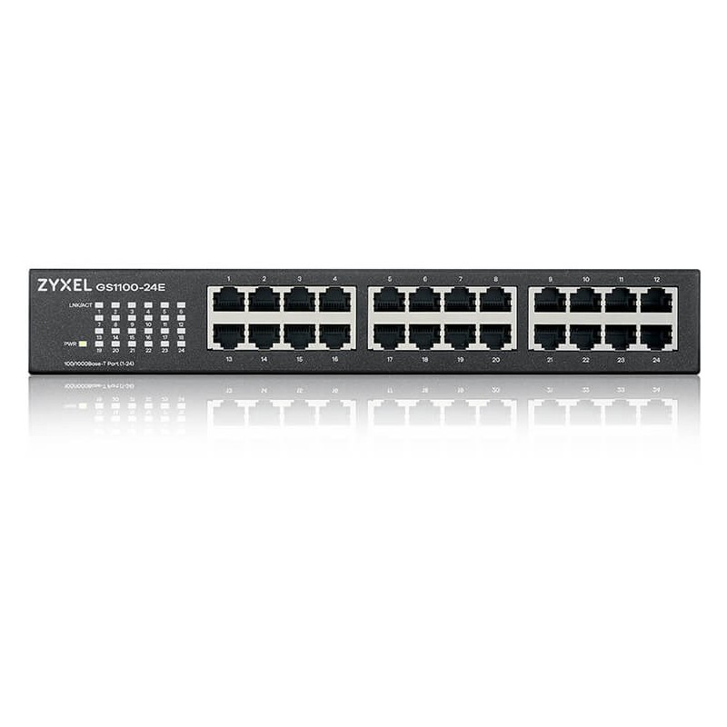 Buy Zyxel GS1100-24E V3 - GS1100-24E V3 - 24-Port Gigabit Smart Switch, Fanless ... in Cyprus, Nicosia, Limassol, Larnaka, Pafos