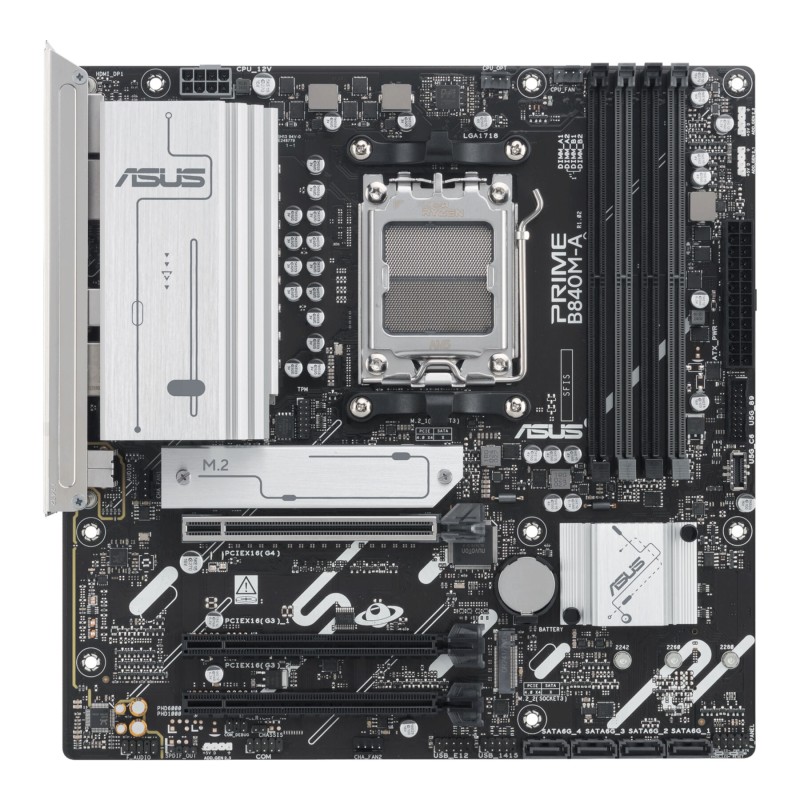 Buy ASUS Prime B840M-A-CSM - AM5 Micro-ATX Motherboard - DDR5, 4 DIMM (192GB), P... in Cyprus, Nicosia, Limassol, Larnaka, Pafos