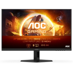 Buy AOC Monitor - 27G4XE - 27-inch IPS Full HD HDR10 0.5ms, 2x HDMI, DP, Black in Cyprus, Nicosia, Limassol, Larnaka, Pafos