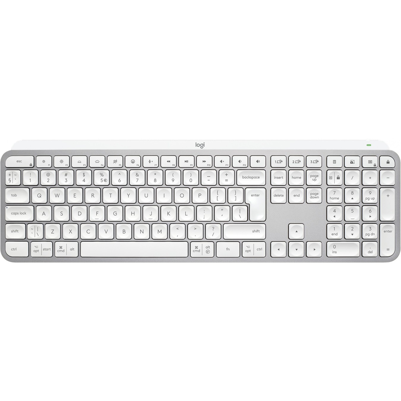 Logitech MX Keys S Wireless Keyboard - MX Keys S - Grey US Layout, Full-Size — Buy in Cyprus with Fast Delivery