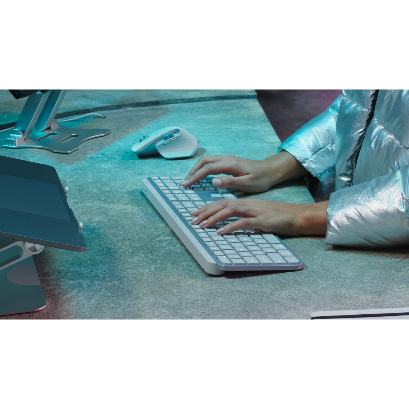Logitech MX Keys S Wireless Keyboard - MX Keys S - Grey US Layout, Full-Size — Buy in Cyprus with Fast Delivery