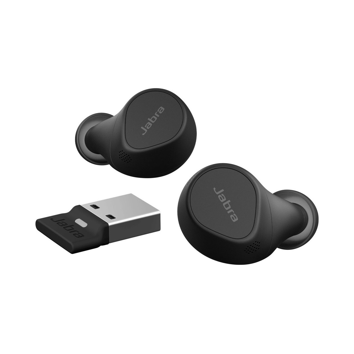 Jabra Evolve2 Buds USB-A MS - Evolve2 Buds - USB-A dongle, wireless charging pad — Buy in Cyprus with Fast Delivery