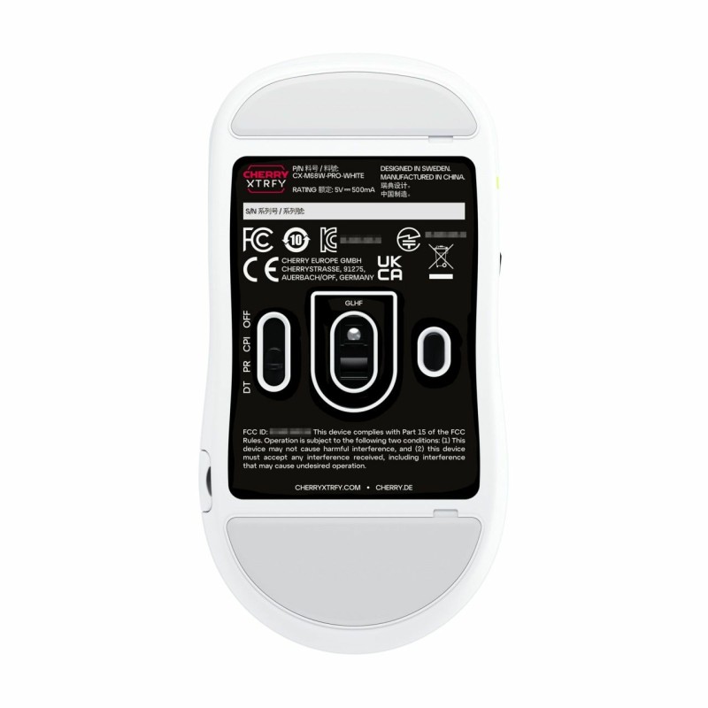 Buy CHERRY XTRFY M68 Pro Wireless - M68 Pro Wireless - White in Cyprus, Nicosia, Limassol, Larnaka, Pafos