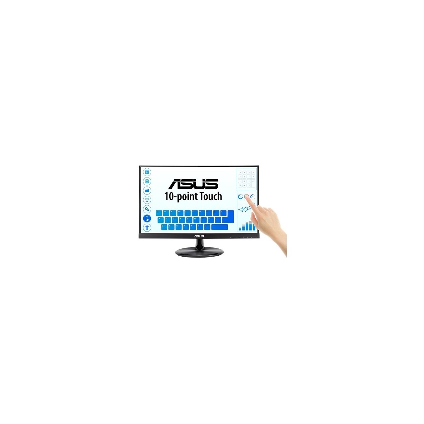 ASUS Touch VT229H 54.6cm (16:9) FHD HDMI - VT229H - (IPS, 1080p, Flat, 60Hz) — Buy in Cyprus with Fast Delivery