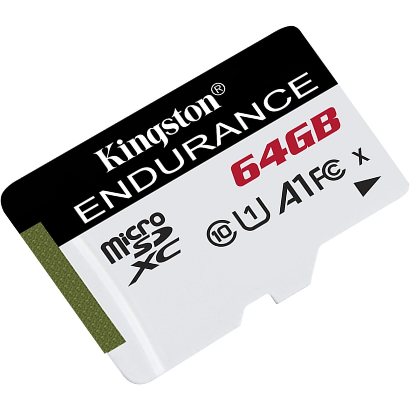 CARD 64GB KINGSTON microXC Endurance 95R 45W - 95R 45W - 64GB microSD Endurance, U1, UHS-I, C10, A1