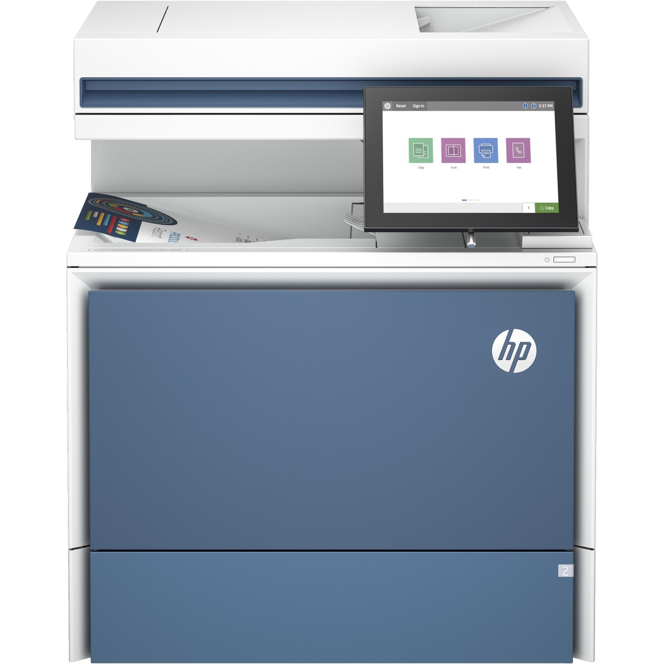 HP LaserJet Color Enterprise MFP - 5800dn - Color Laser, A4, Ethernet, 3-in-1 (Print/Copy/Scan)
