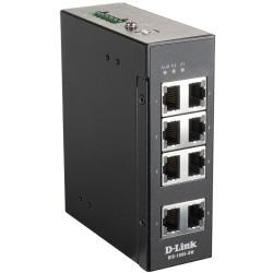 Buy D-Link DIS-100E-8W 8-Port Fast Ethernet Industrial Switch - DIS-100E-8W - 8x... in Cyprus, Nicosia, Limassol, Larnaka, Pafos